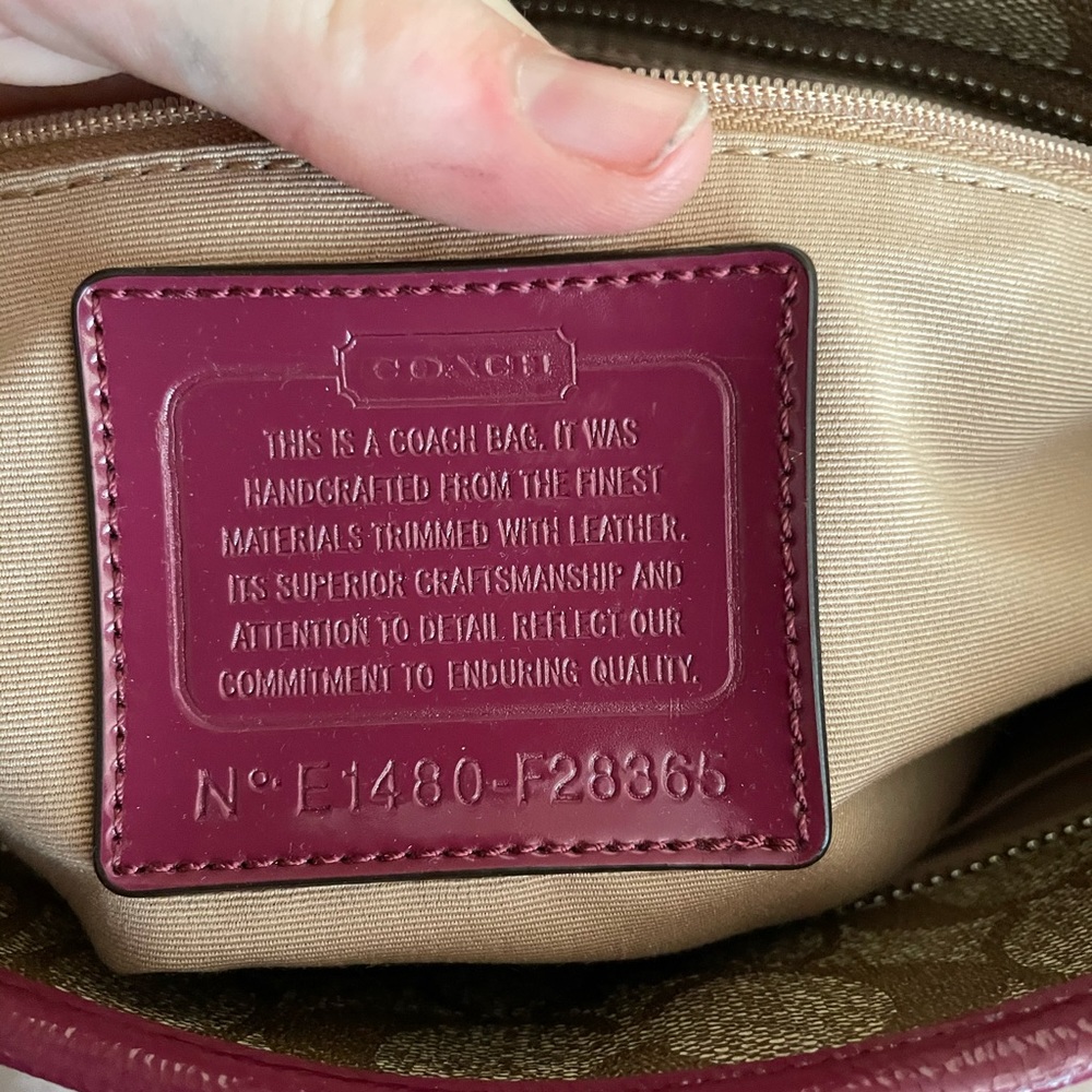 Coach purse - Picture 7 of 8